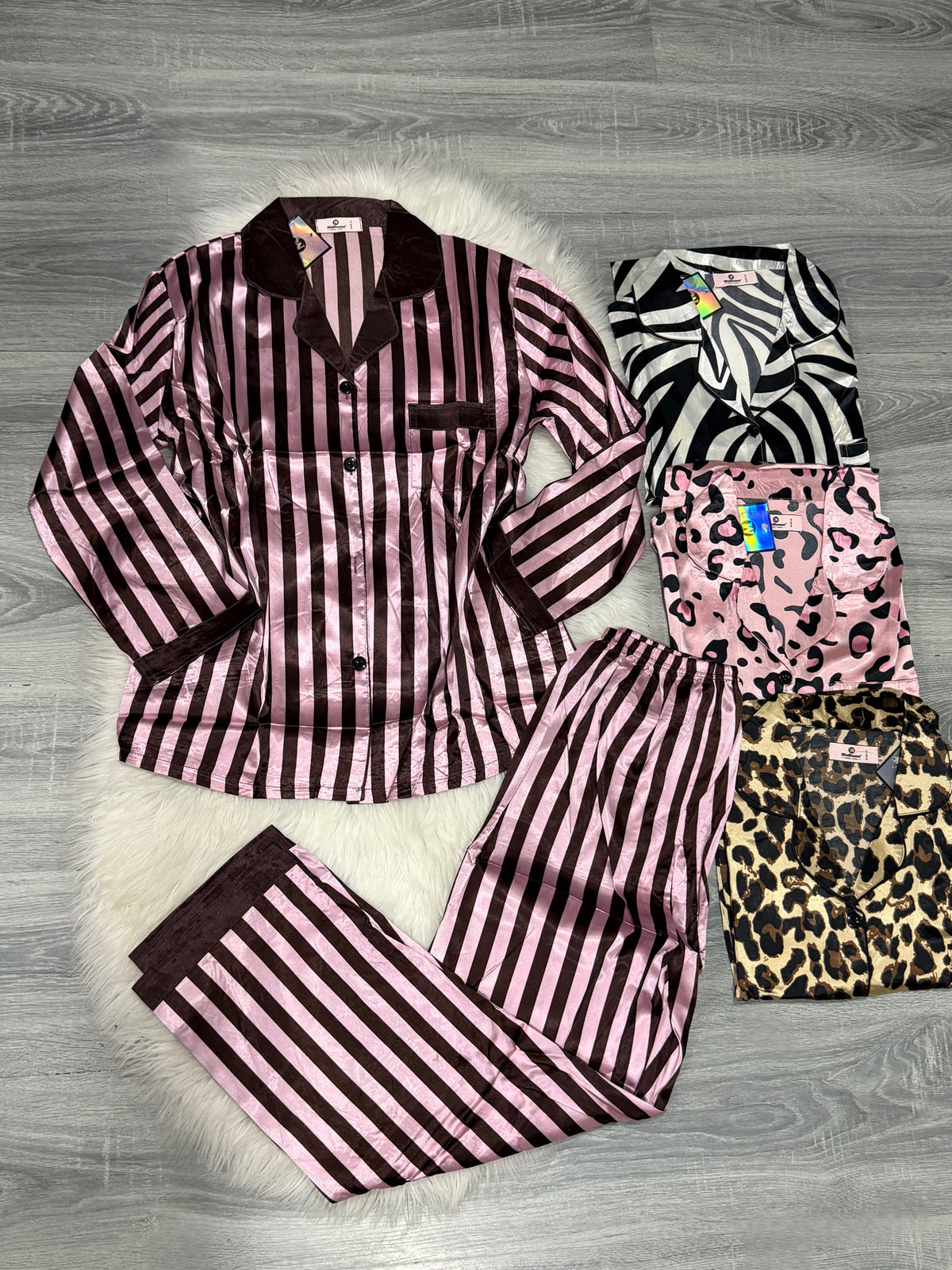 Pijama satinado