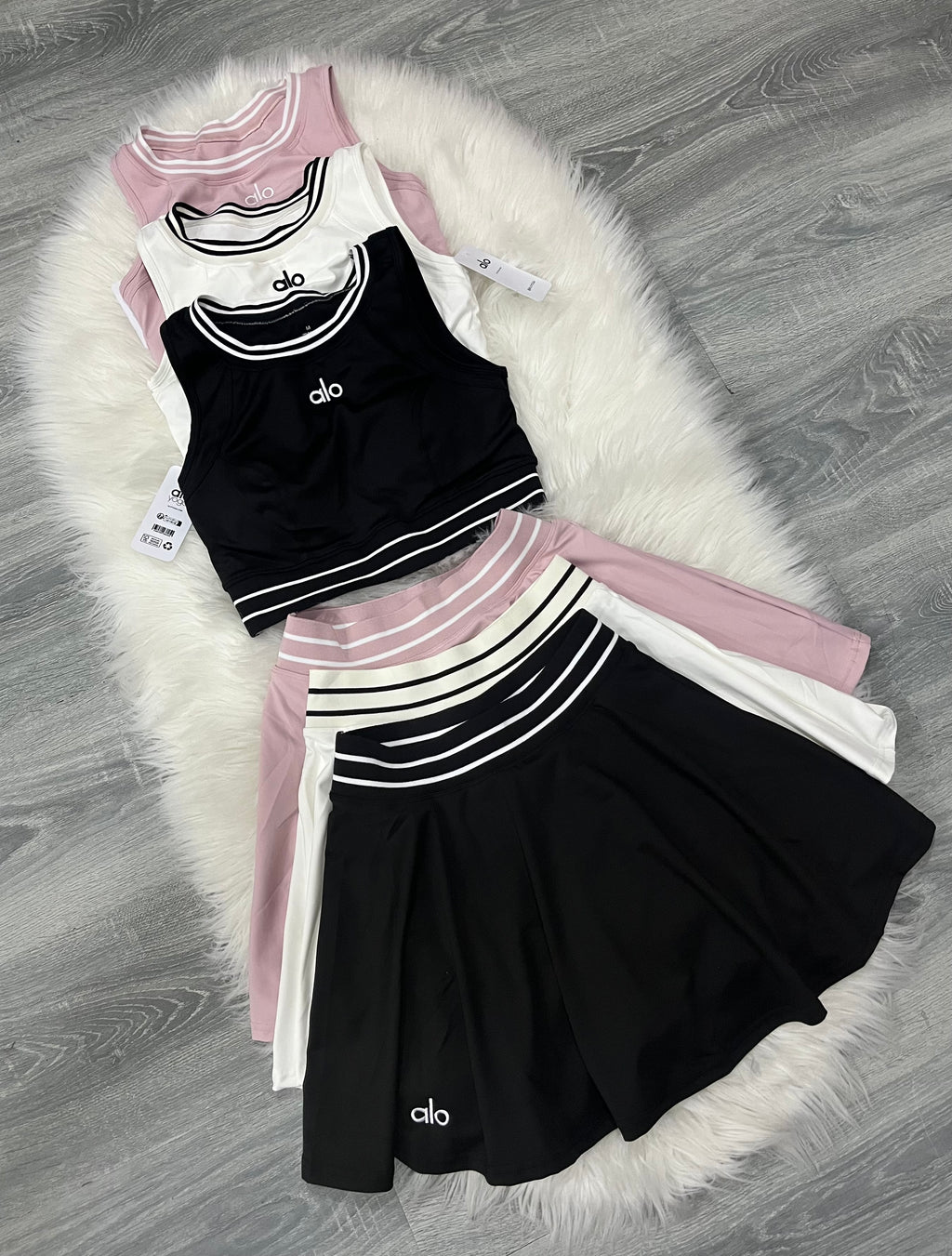 Conjunto alo falda + crop