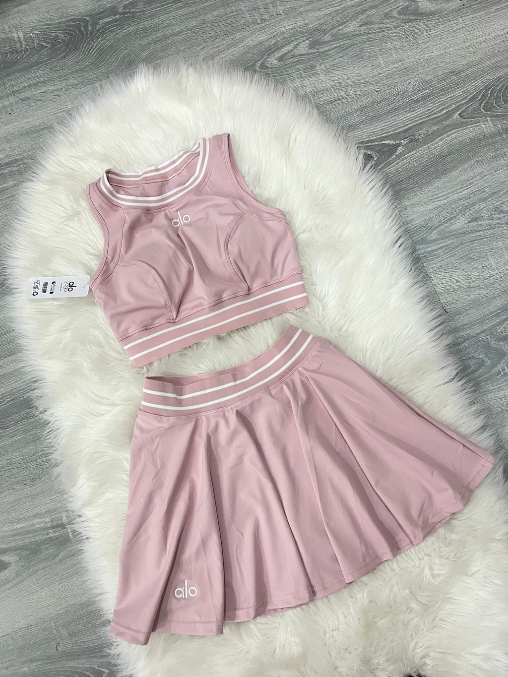 Conjunto alo falda + crop